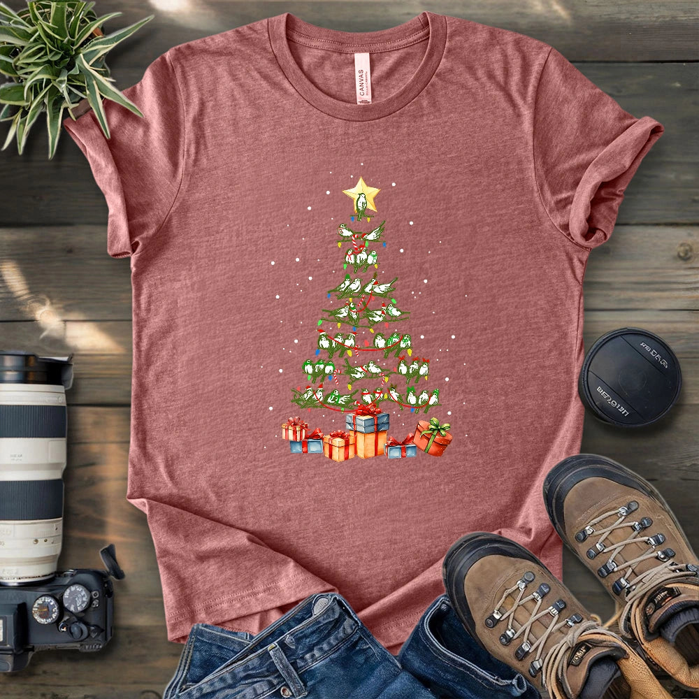 Birdy Christmas Tree T-shirt