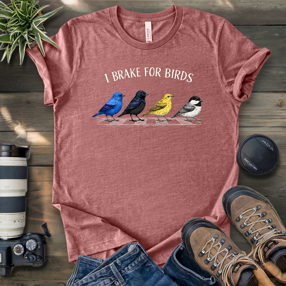 Brake For Birds T-shirt