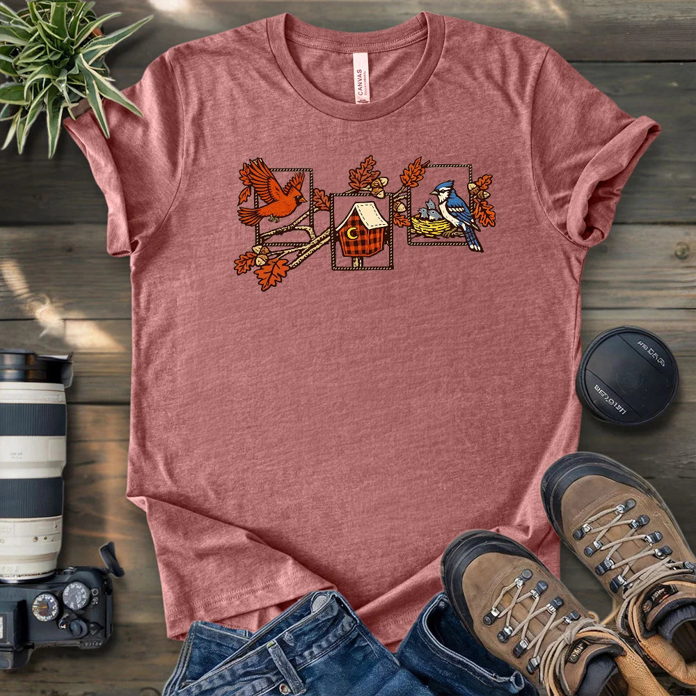Cute Birds In My Yard T-shirt