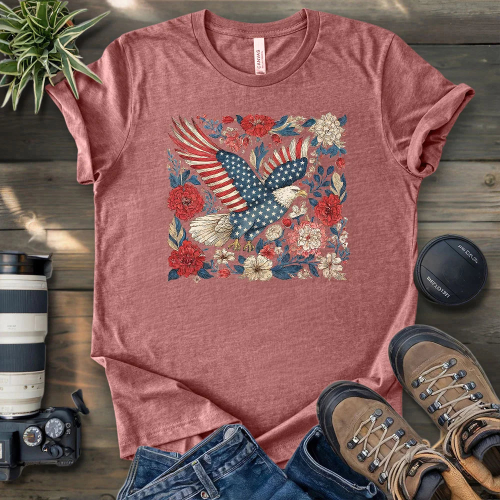 Eagle Of 4th Of July T-shirt