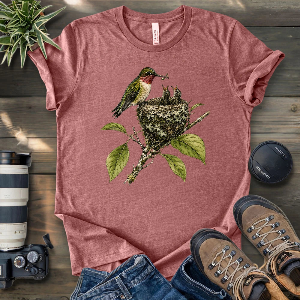 Feeding The Humming Birds T-shirt