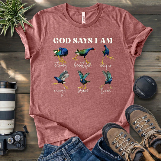 God Says I Am Wonderful T-shirt