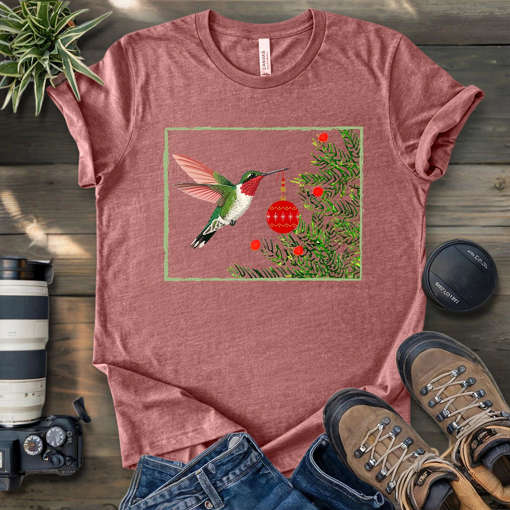 Hummingbird Decorating T-shirt