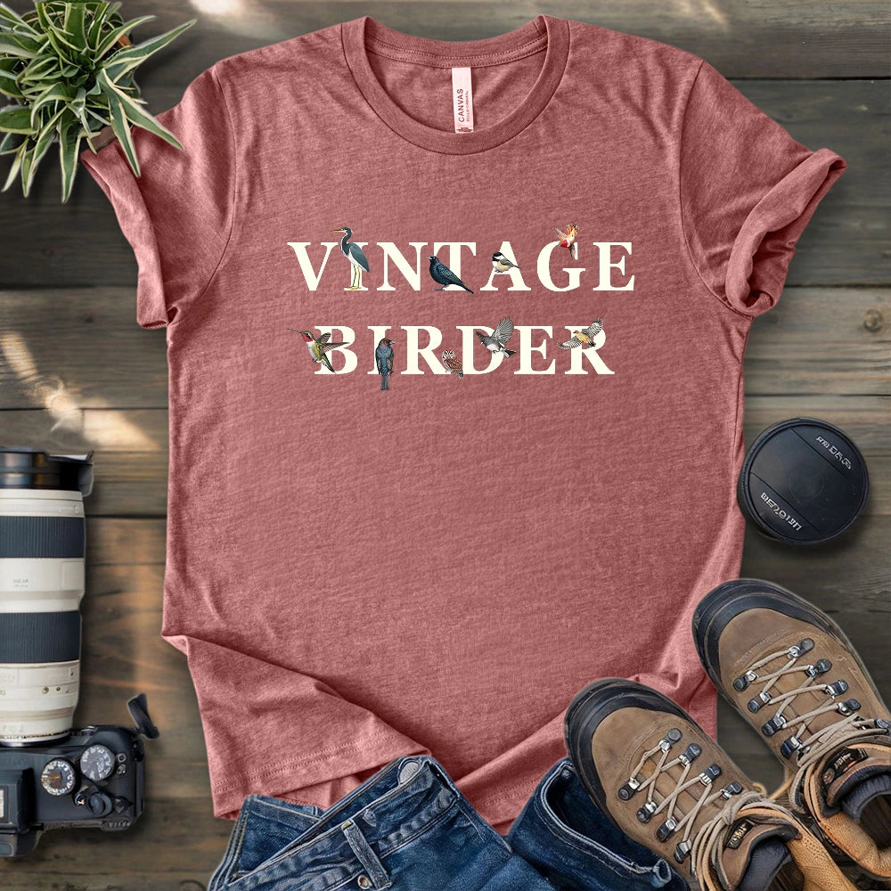 I'm A Vintage Birder T-shirt