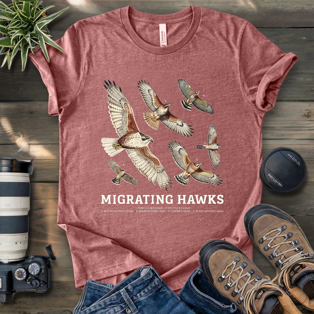 Migrating Hawks T-shirt