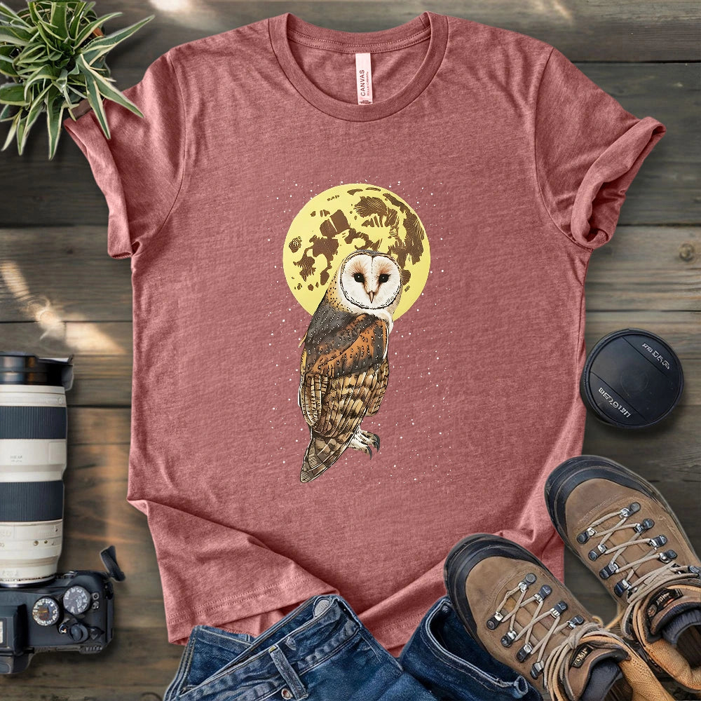 Night Barn Owl T-shirt