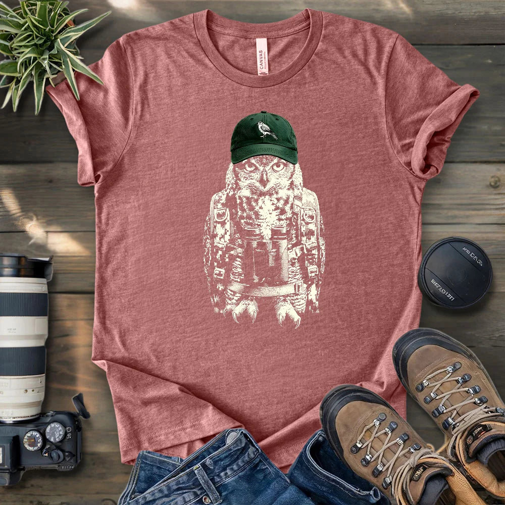 Owl Birding T-shirt