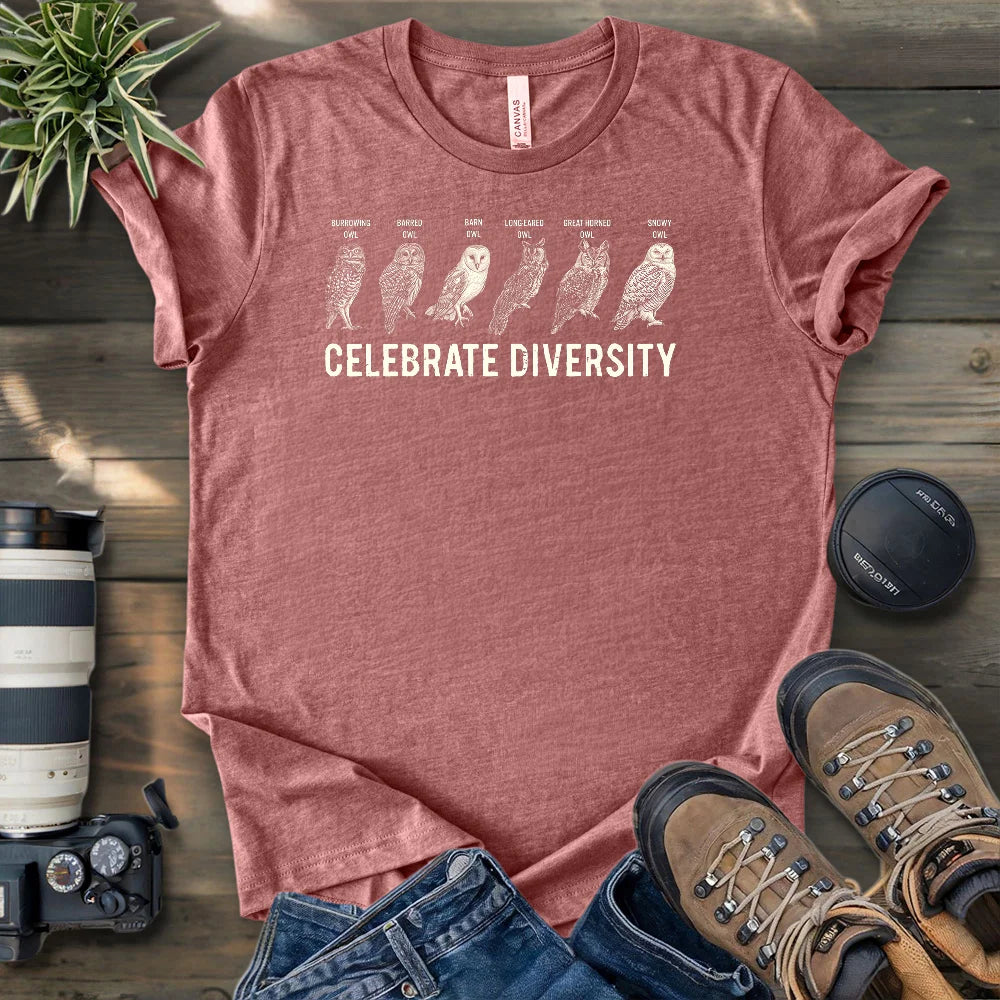 Owl Diversity T-shirt
