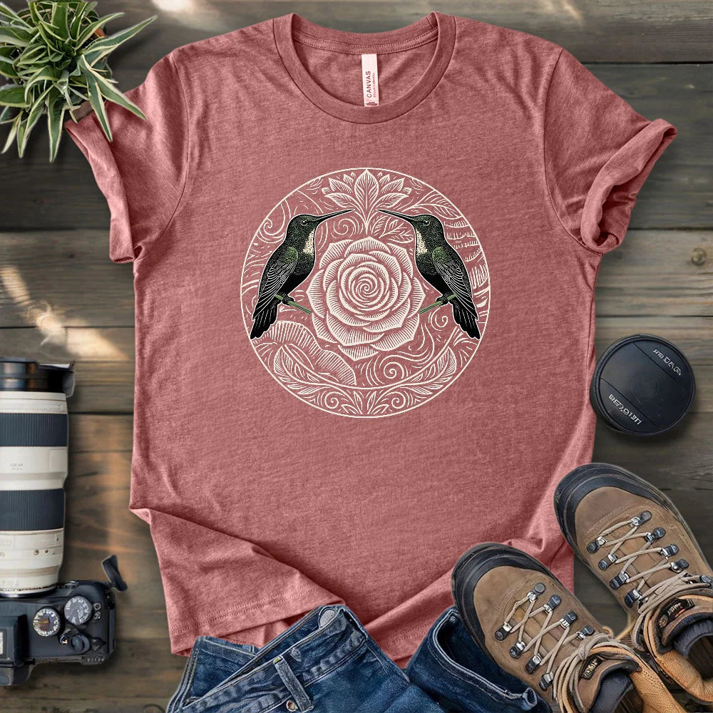 Symmetry in Bloom T-shirt