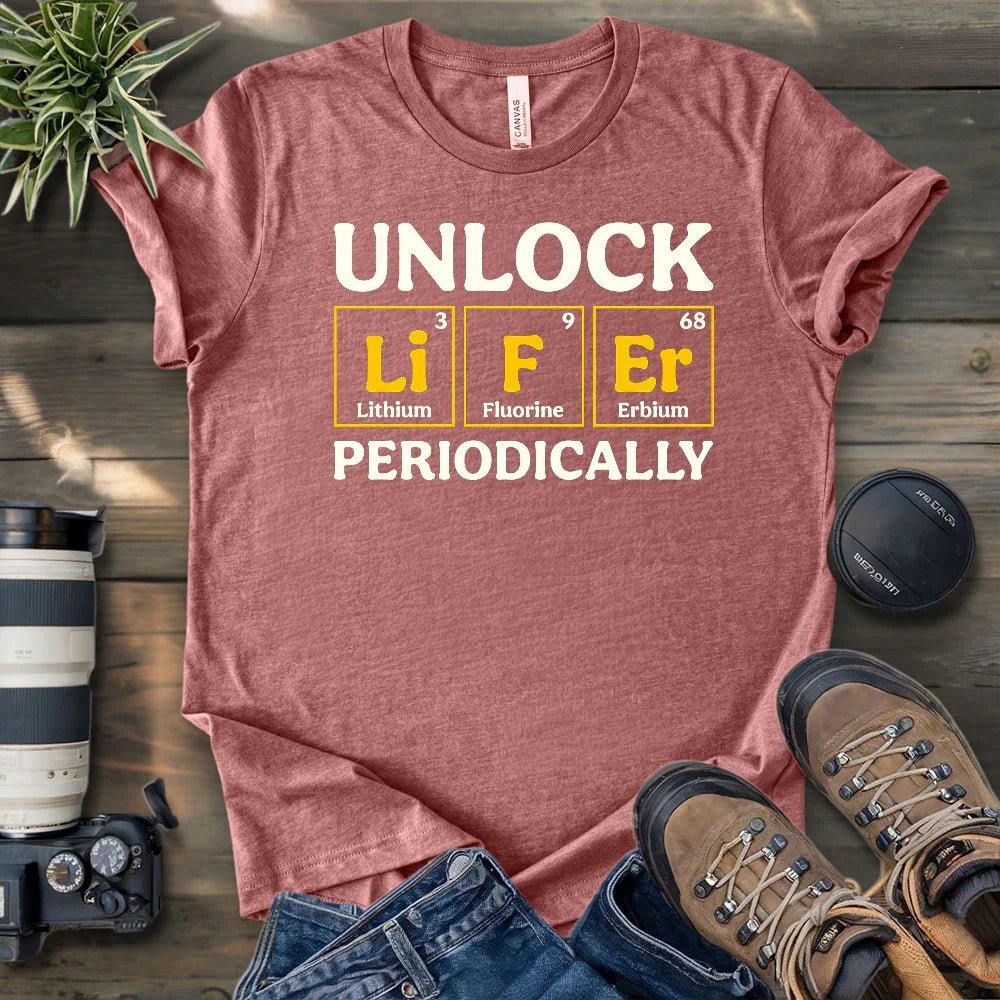 Unlock Lifer Periodically T-shirt