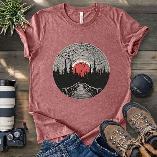 Vinyl Sunset Migration T-shirt