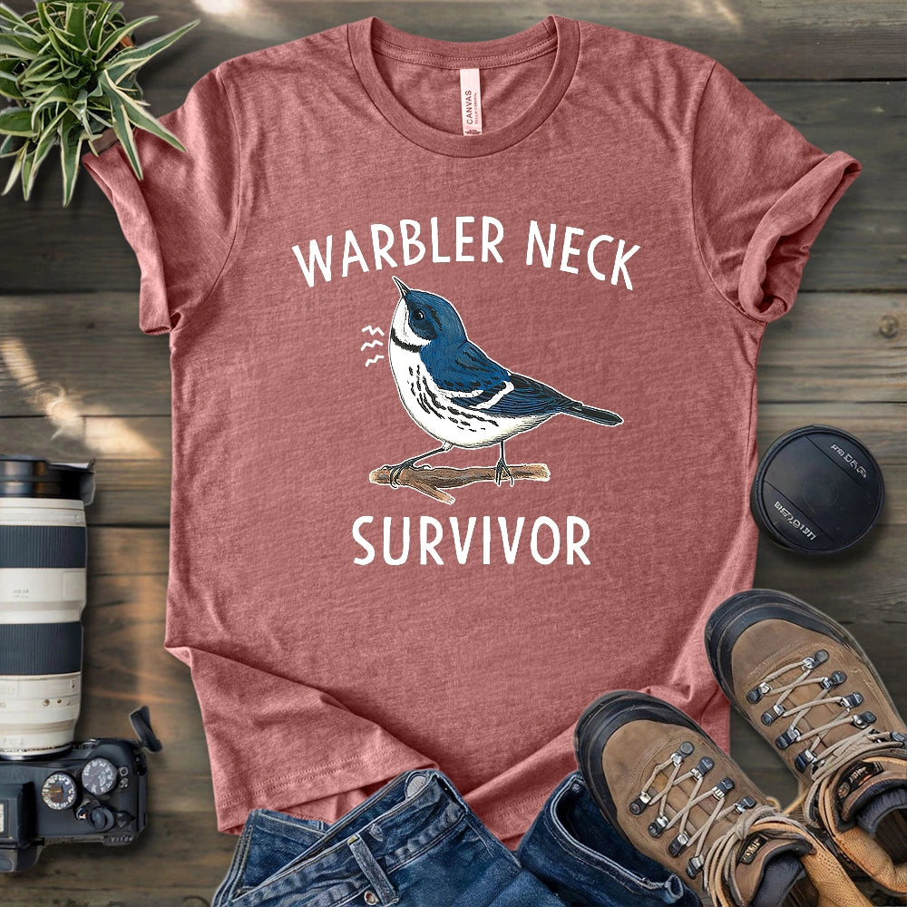 Warbler Neck Survivor T-shirt