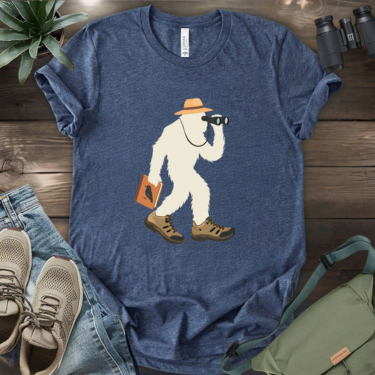 Bird Watching Bigfoot T-shirt