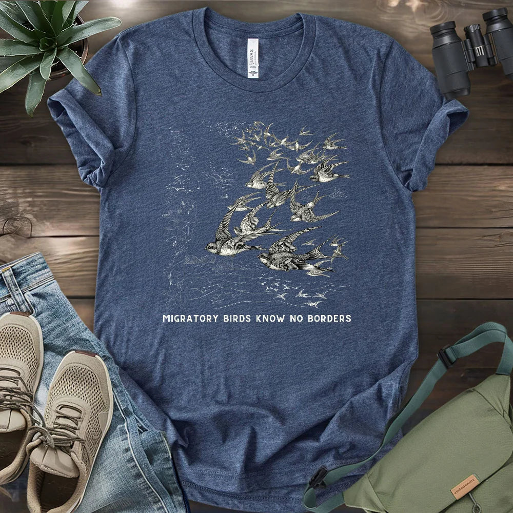 Birds Know No Border T-shirt