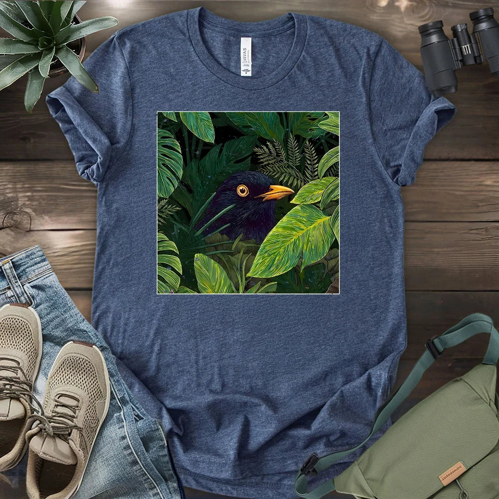 Blackbird In The Forest T-shirt