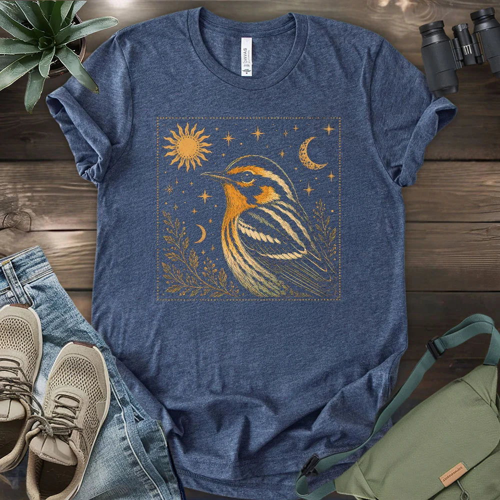 Celestial Blackburnian Warbler T-shirt