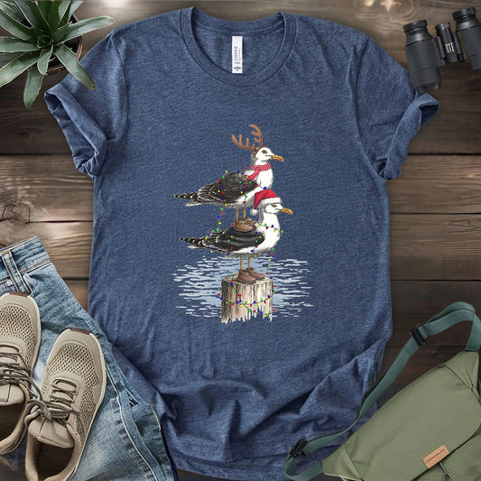 Christmas Seagulls T-shirt