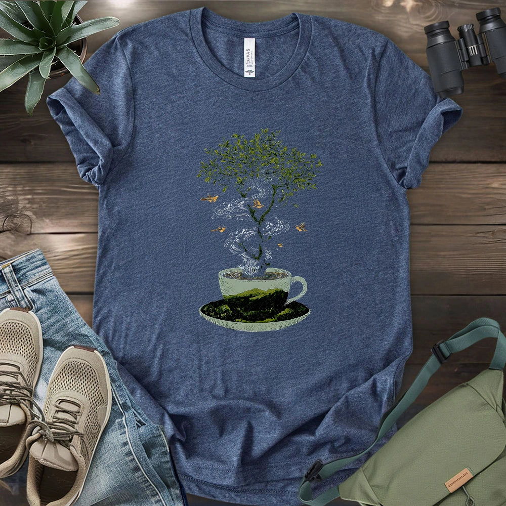Coffee Tree Attract Birds T-shirt