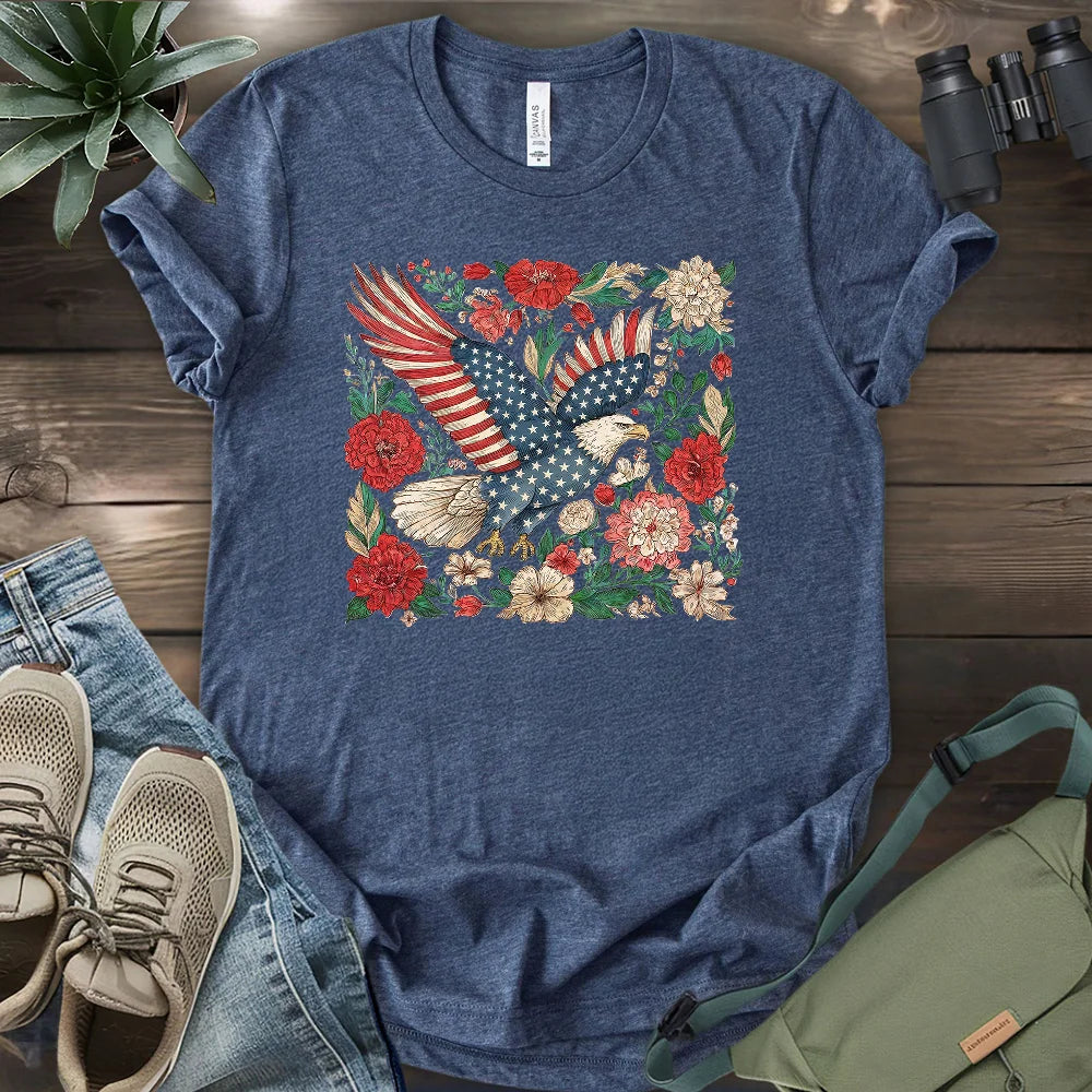 Eagle Of 4th Of July T-shirt