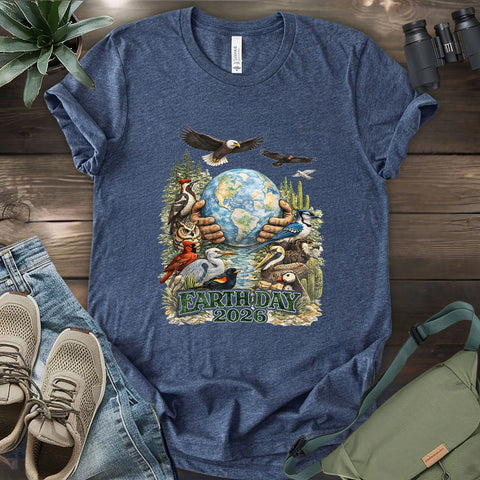 Earth Full Of Birds T-shirt