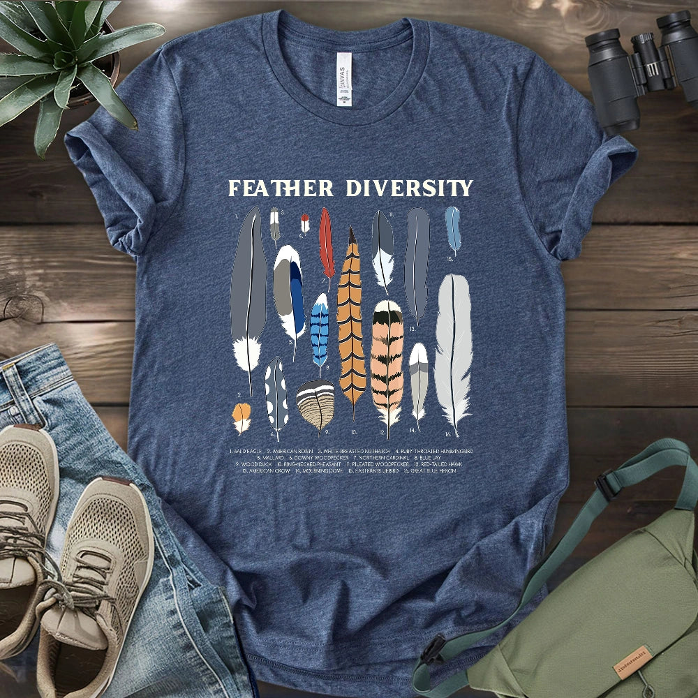 Feather Diversity T-shirt