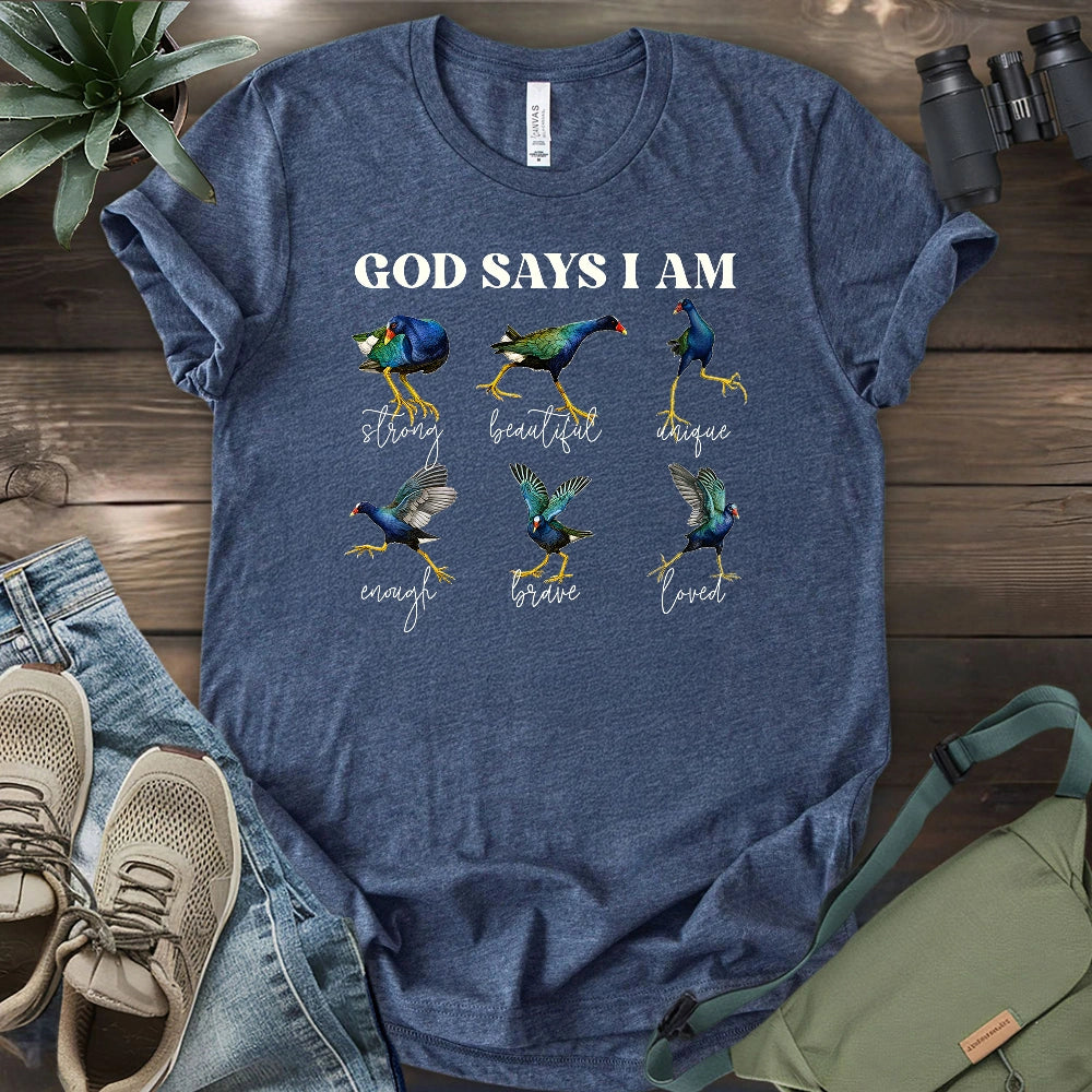 God Says I Am Wonderful T-shirt