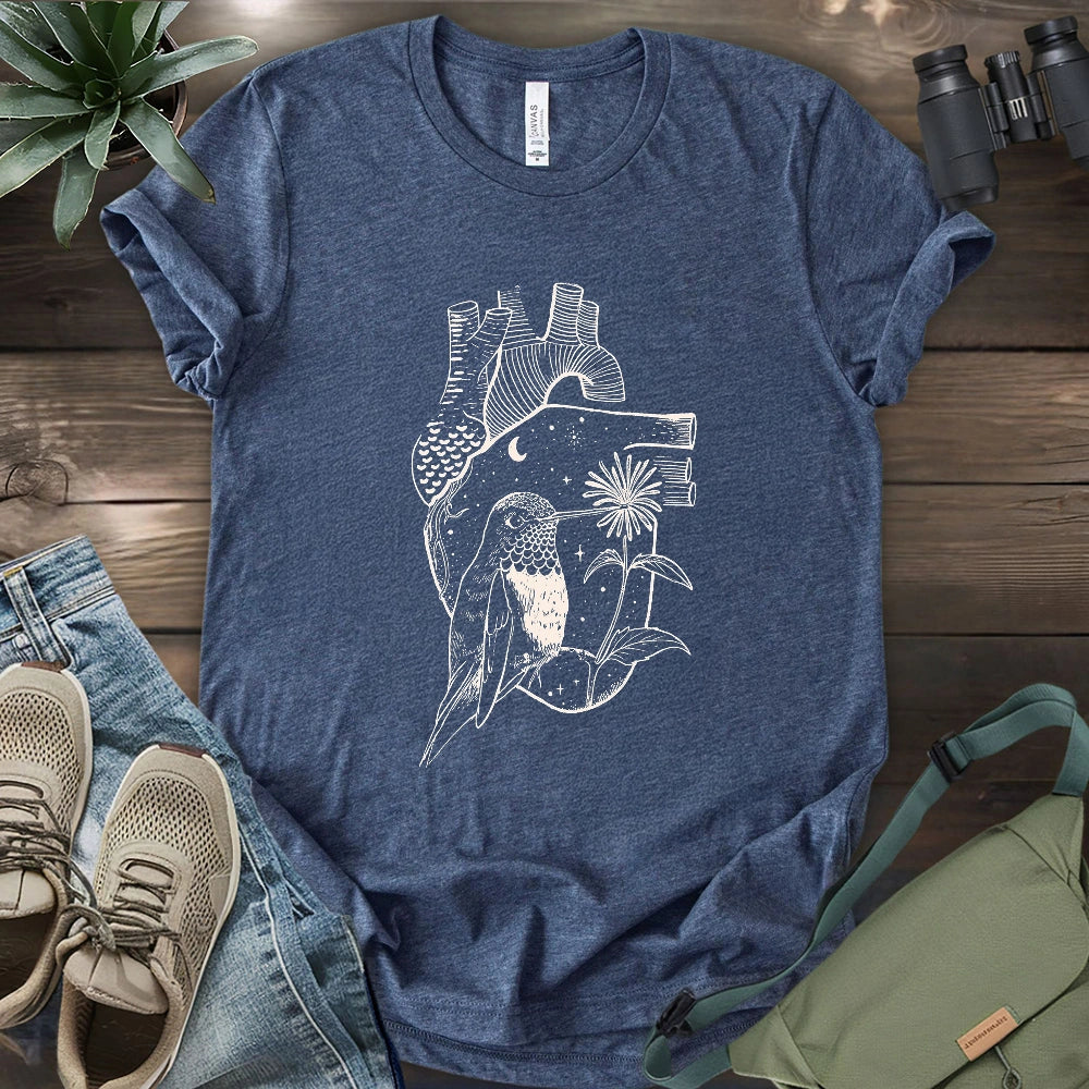 Heart Full of a Hummingbird T-shirt