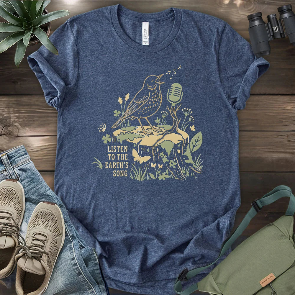 Listen To Earth Song T-shirt