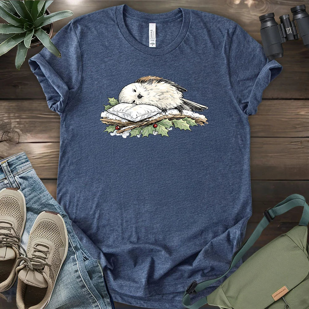 Long-tailed tit Sleeping Beauty T-shirt