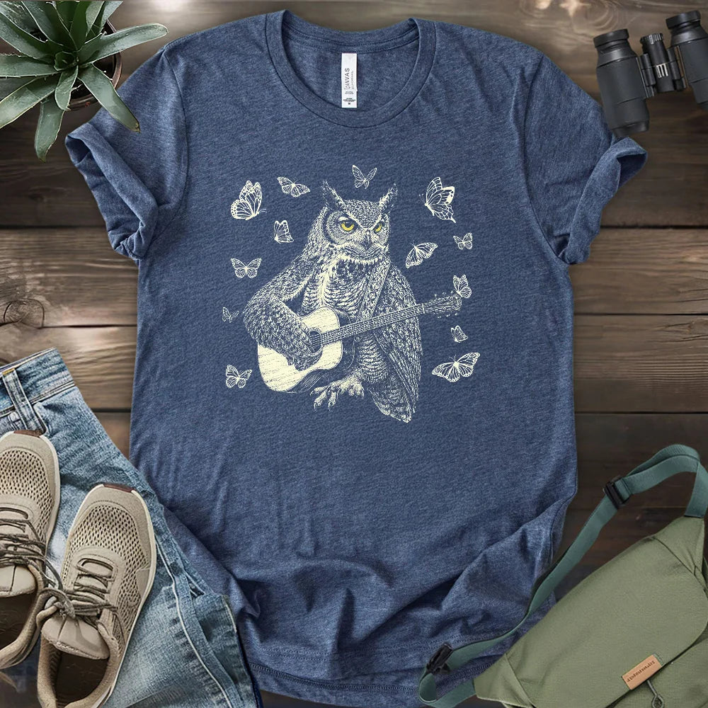 Owl Artist T-shirt