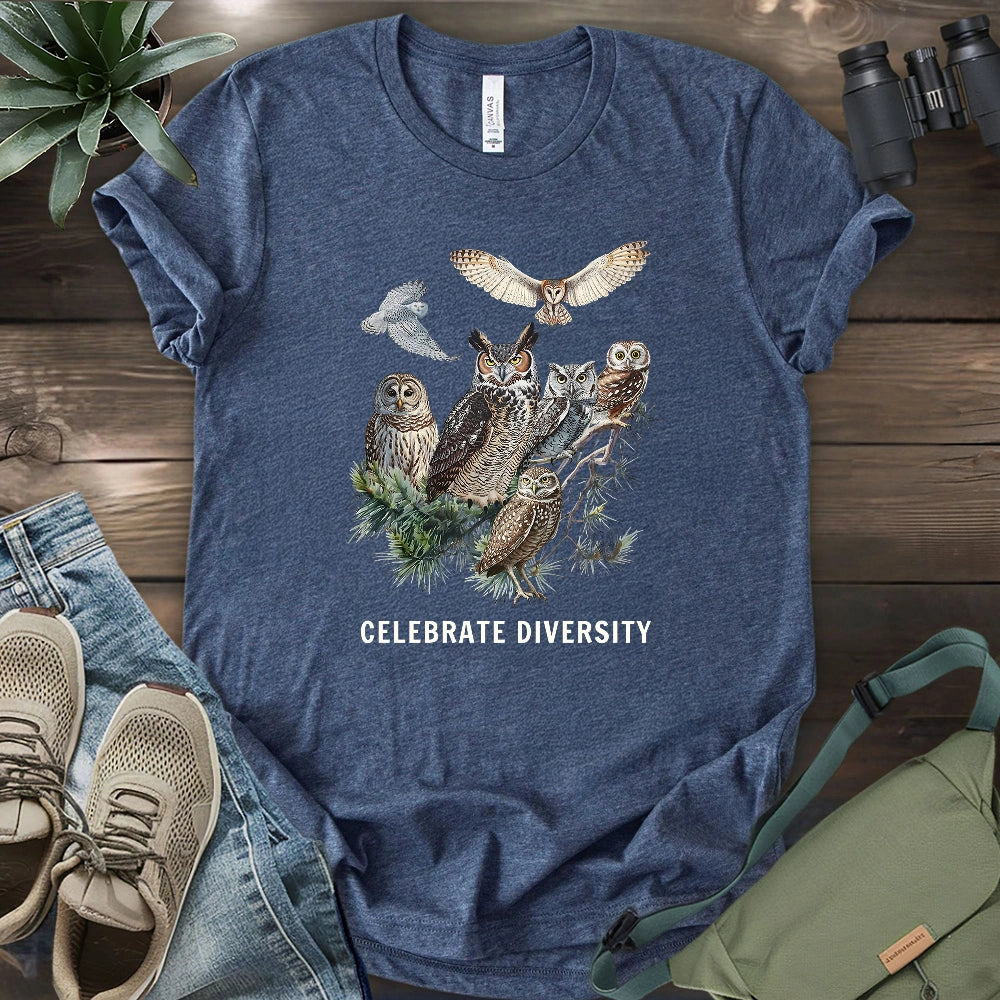 Owl Diversity T-shirt