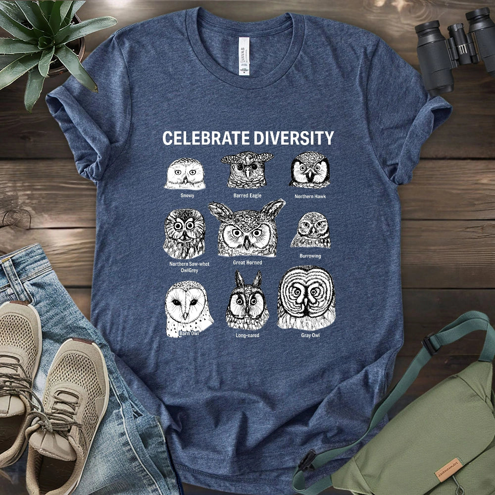 Owl Profiles T-shirt