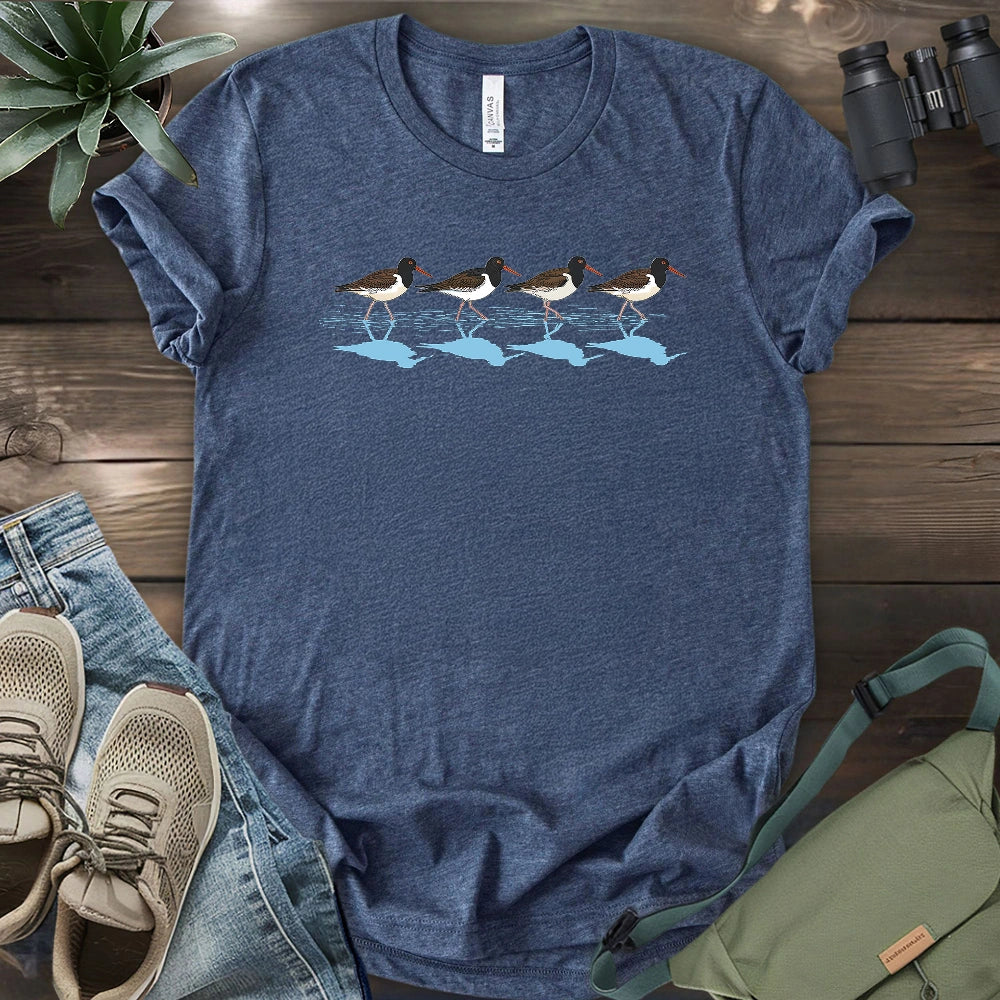 Oystercatchers Walking T-shirt