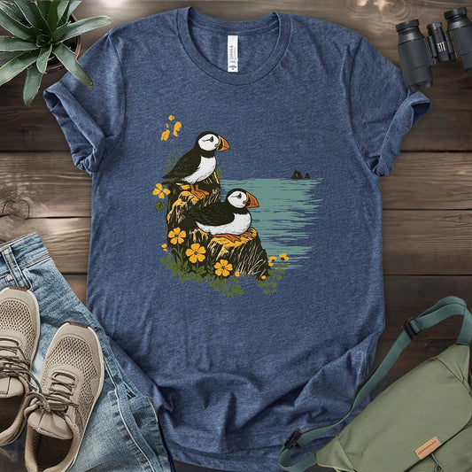 Peaceful Puffins T-shirt