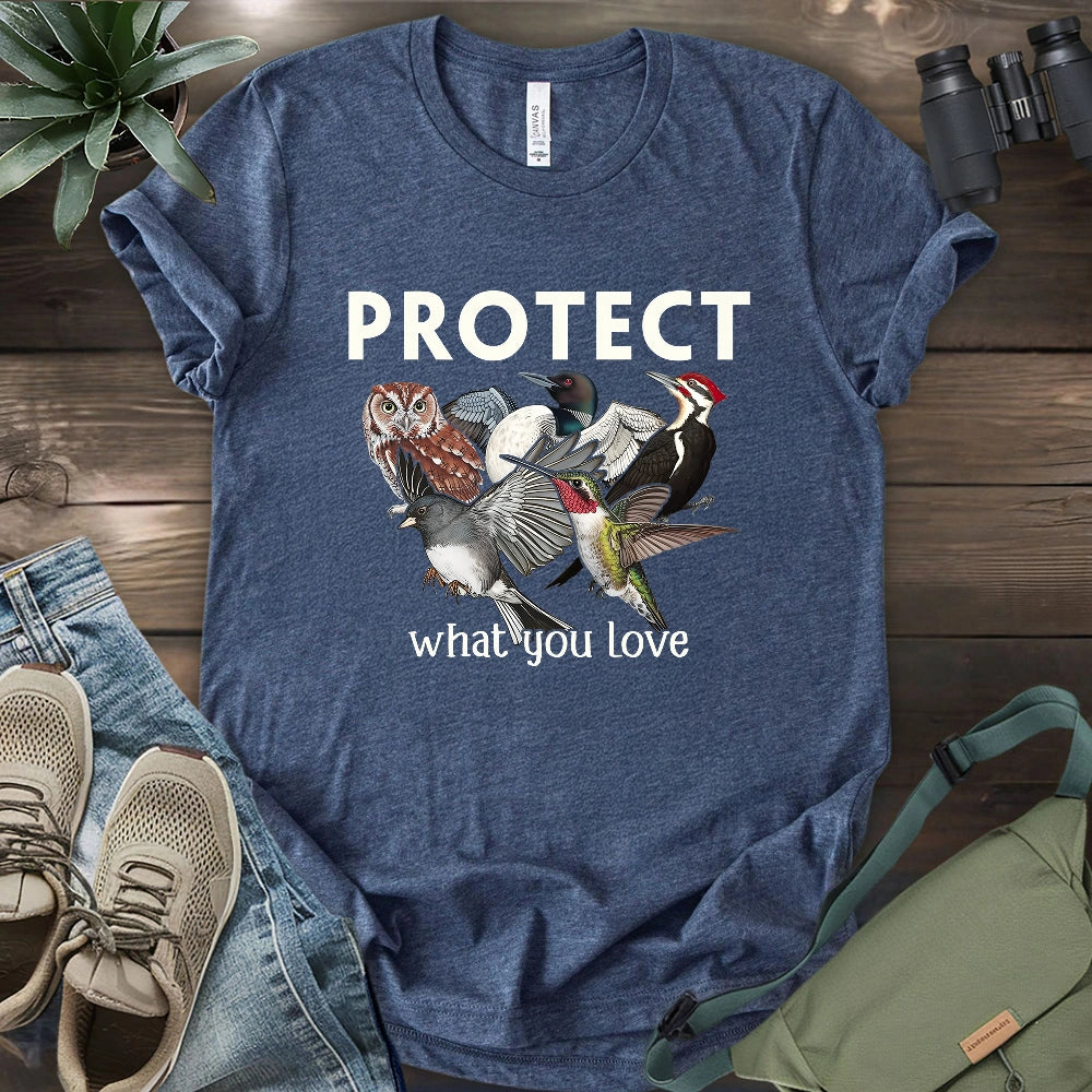 Protect The Birds T-shirt