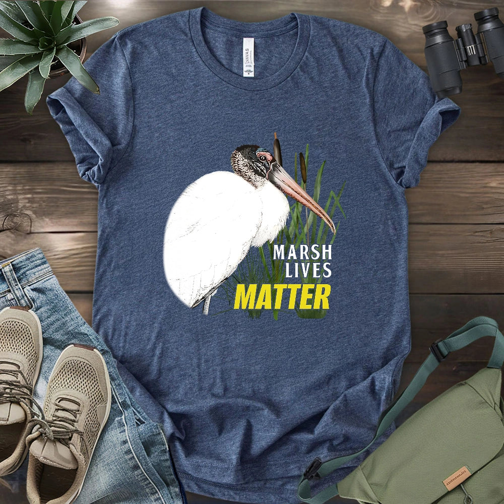 Protect Wood Stork T-shirt