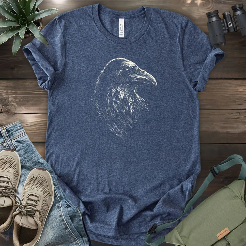 Raven Portrait T-shirt