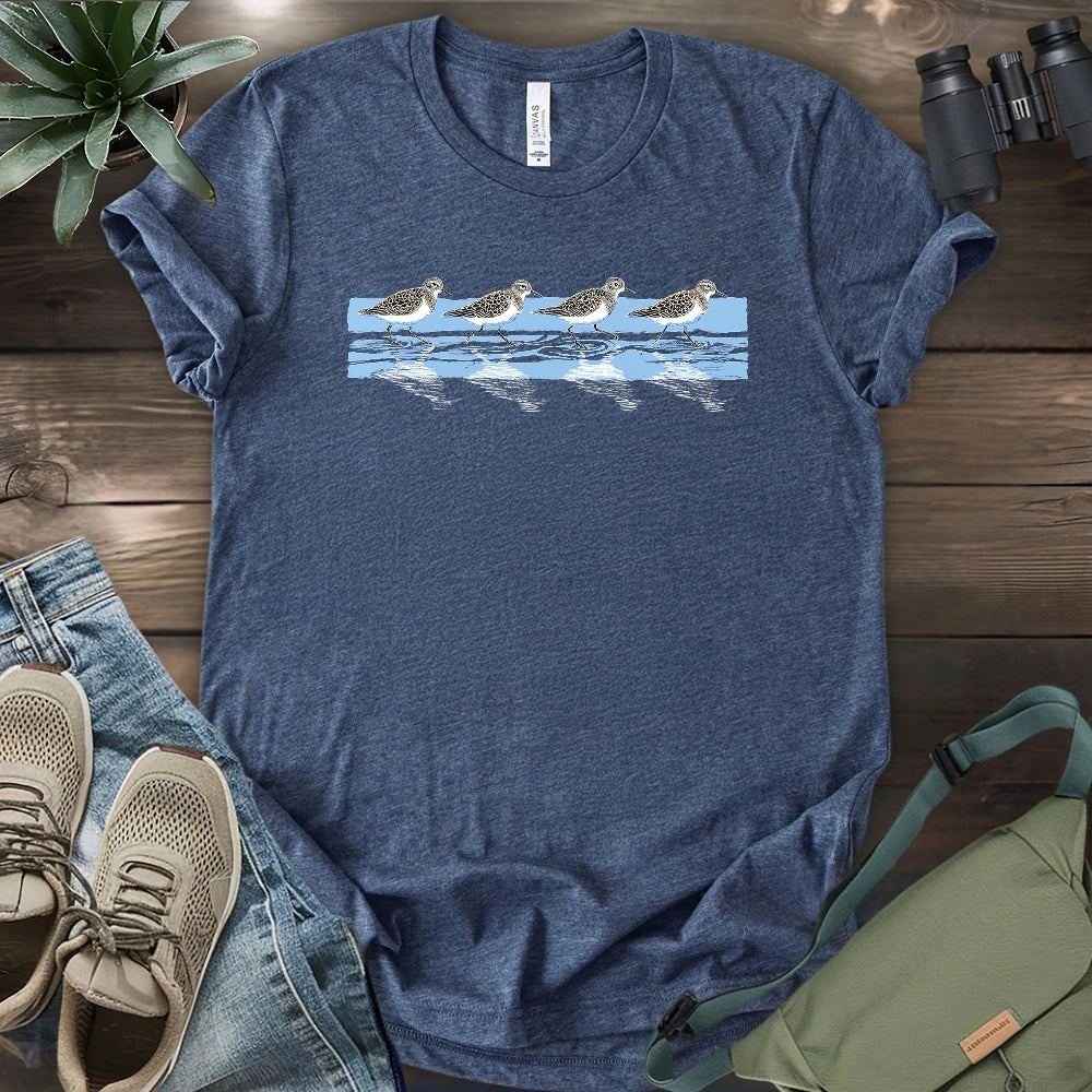 Tidewalking Sandpipers T-shirt