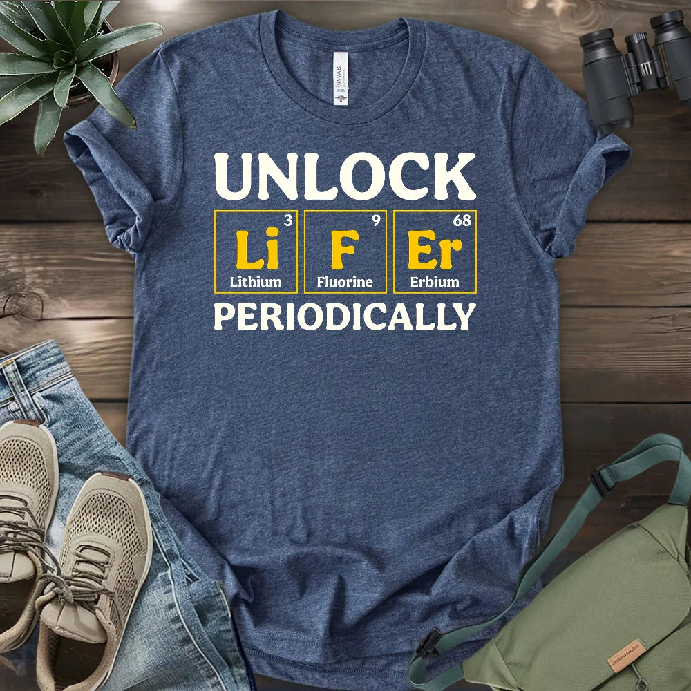 Unlock Lifer Periodically T-shirt