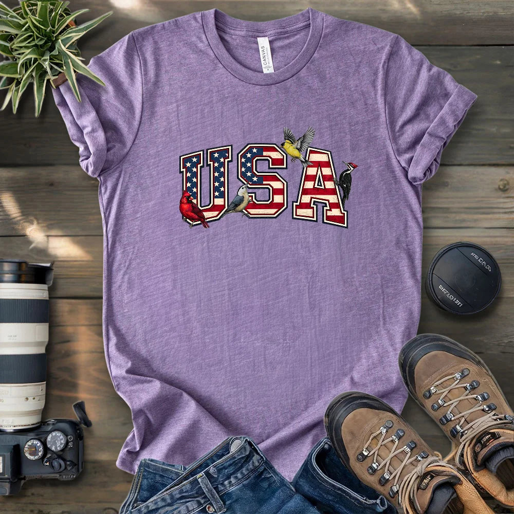 Backyard Birds USA T-shirt