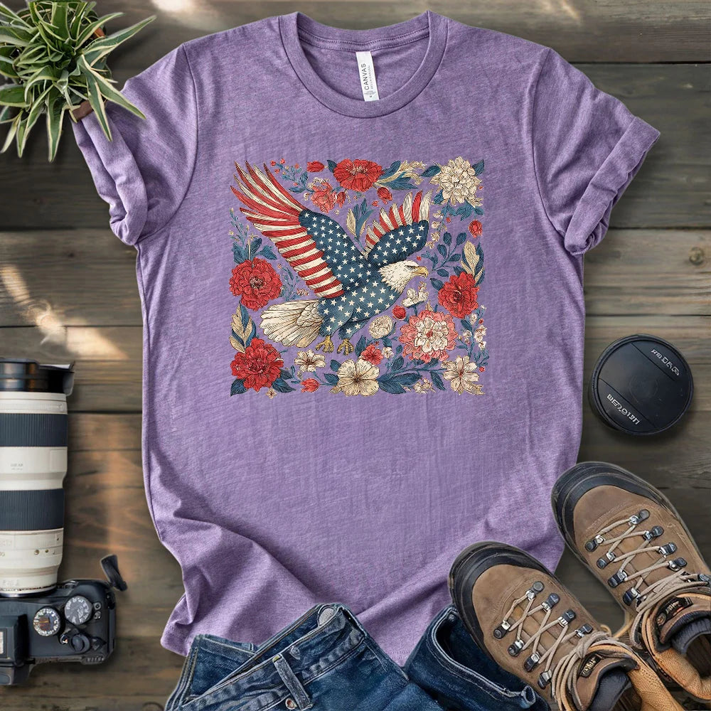 Eagle Of 4th Of July T-shirt