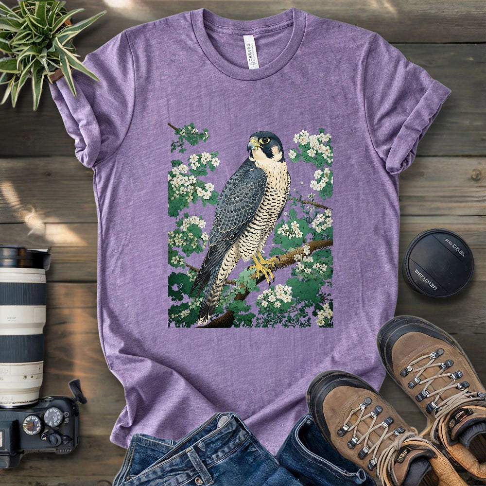 Falcon In Bloom T-shirt