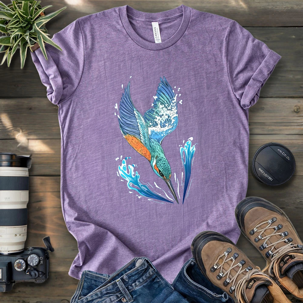 Kingfisher Diving T-shirt