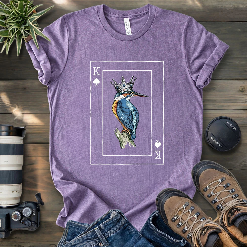 Kingfisher of Spades T-shirt
