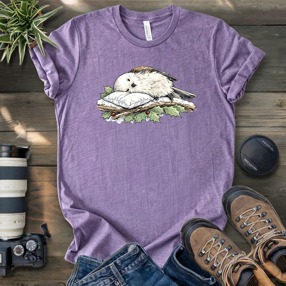Long-tailed tit Sleeping Beauty T-shirt