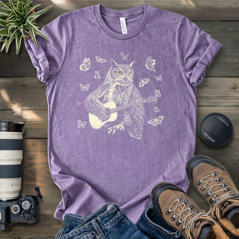 Owl Artist T-shirt