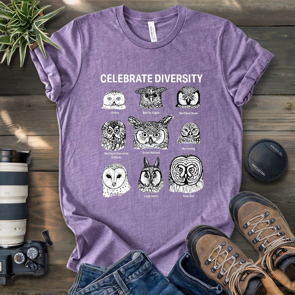 Owl Profiles T-shirt