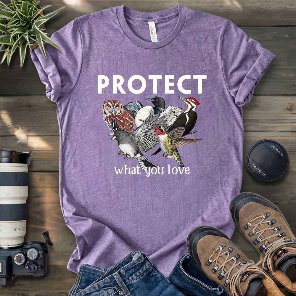 Protect The Birds T-shirt