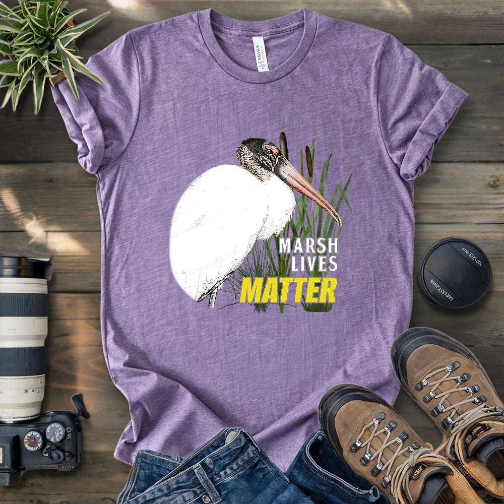 Protect Wood Stork T-shirt