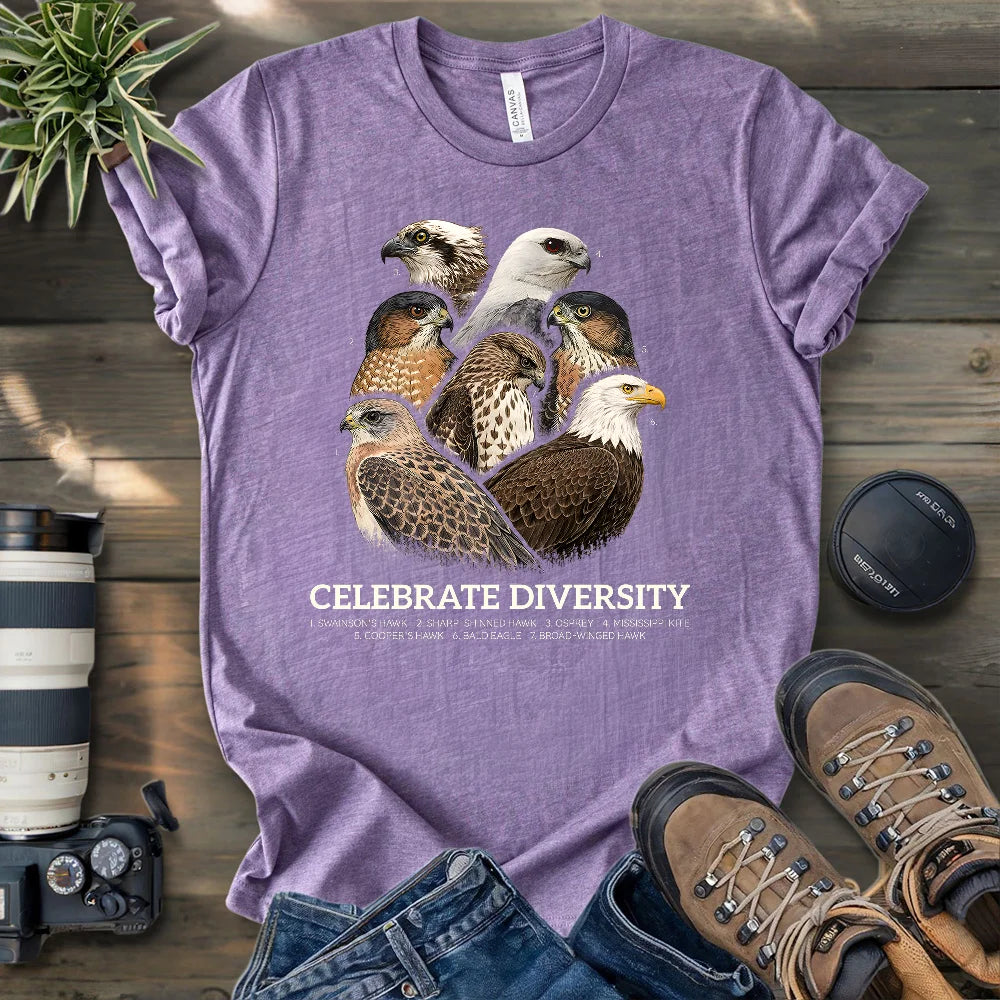 Raptor Diversity T-shirt